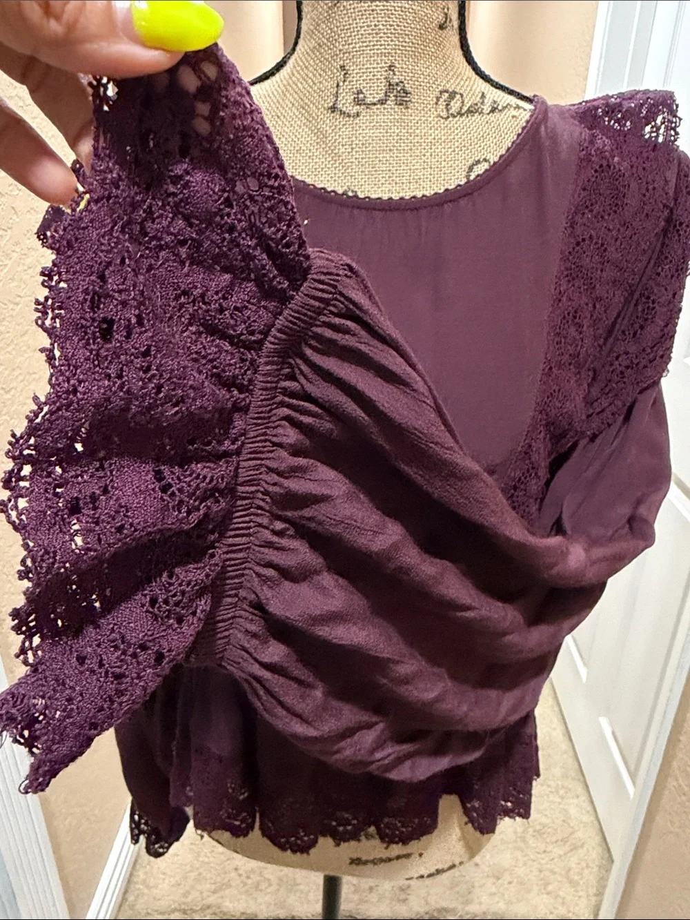 Free People flowy peasant